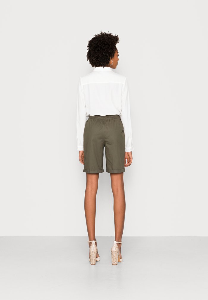 Shorts Anna Field Vert Foncé Femme | WKX-0082320